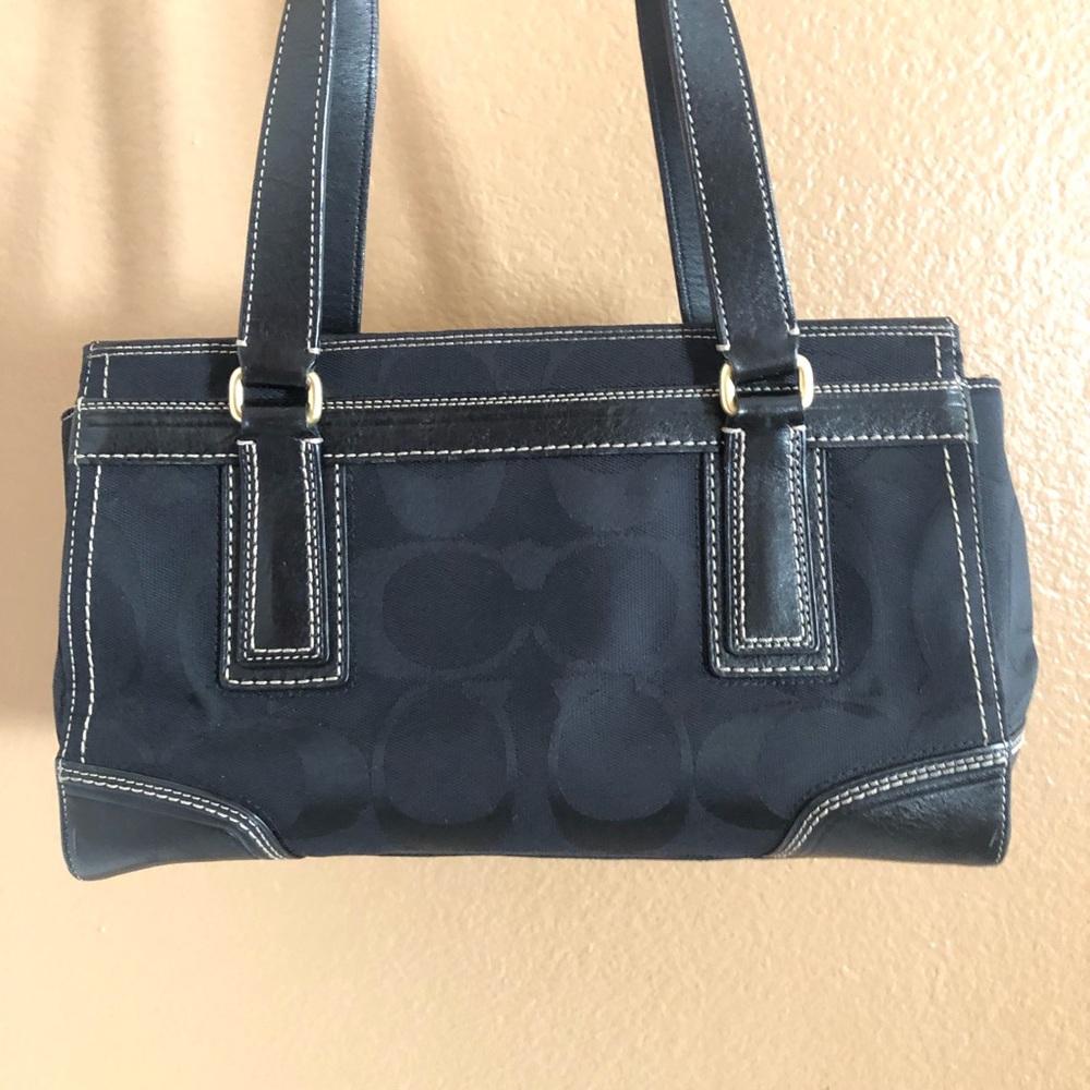 Authentic Coach Black Handbag for Women - Picture 9 of 15